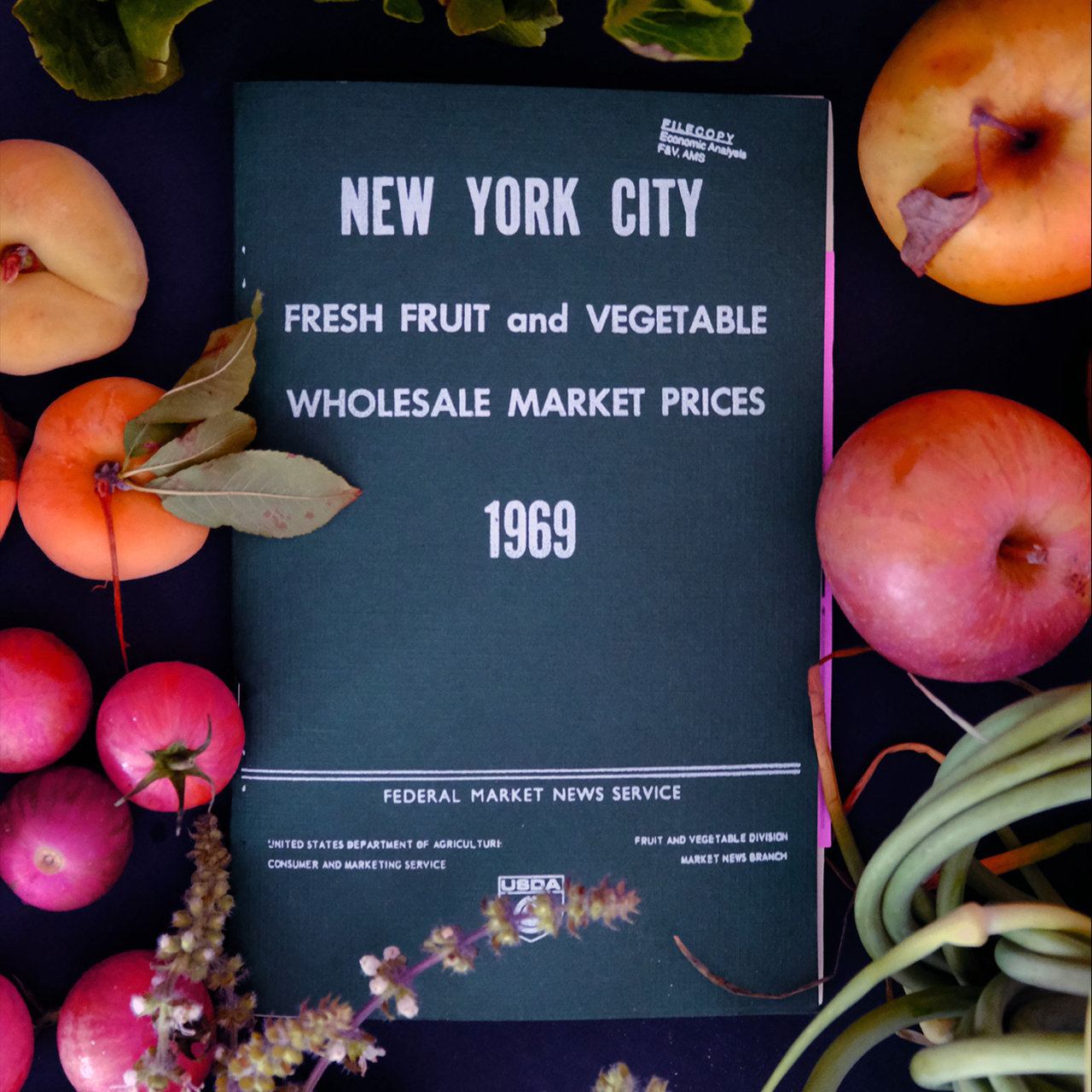 NYC Fresh Fruit and Vegetable Wholesale Market Prices 1969 Report