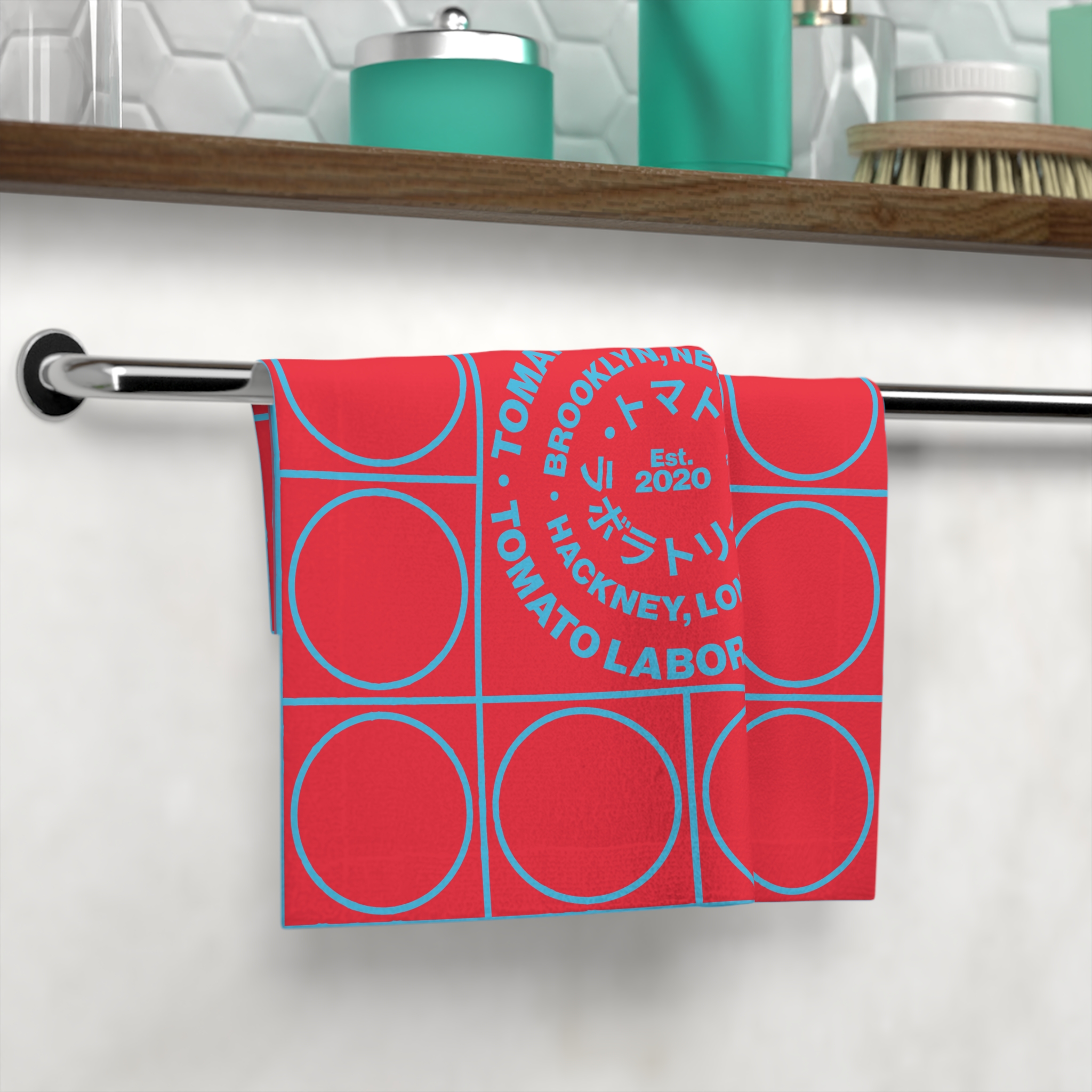 Street Towel (Water on Tomato) - Image 2